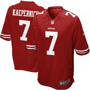 Nike Colin Kaepernick San Francisco 49ers Game Jersey - Scarlet