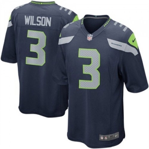 Nike Russell Wilson Seattle Seahawks Youth Game Jersey -College