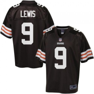 Pro Line Men's Cleveland Browns Thaddeus Lewis Team Color Jersey