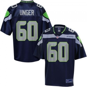 Pro Line Men's Seattle Seahawks Max Unger Team Color Jersey