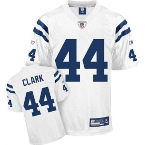 Reebok NFL Equipment Indianapolis Colts #44 Dallas Clark White R