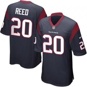 Nike Ed Reed Houston Texans Youth Game Jersey - Navy Blue