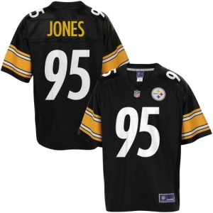 Pro Line Men's Pittsburgh Steelers Jarvis Jones Team Color Jerse