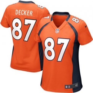 Nike Eric Decker Denver Broncos Women's Game Jersey - Orange