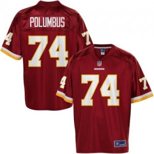 Pro Line Men's Washington Redskins Tyler Polumbus Team Color Jer