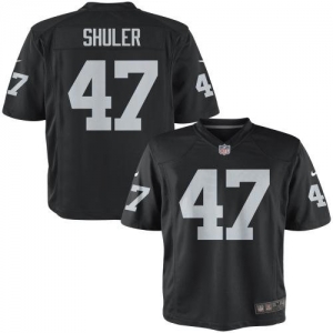 Nike Youth Oakland Raiders Mickey Shuler Team Color Game Jersey