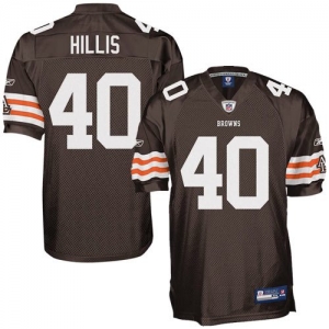 Reebok Peyton Hillis Cleveland Browns Authentic Jersey - Brown