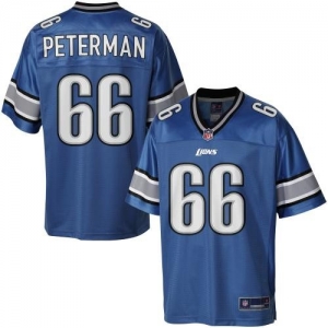 Pro Line Men's Detroit Lions Stephen Peterman Team Color Jersey