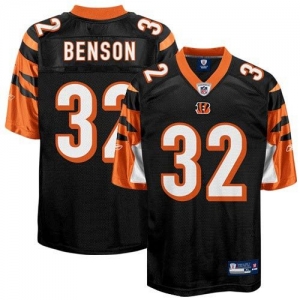 Reebok Cedric Benson Cincinnati Bengals Youth Replica Jersey - B