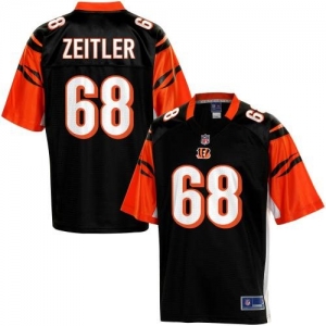 Pro Line Men's Cincinnati Bengals Kevin Zeitler Team Color Jerse