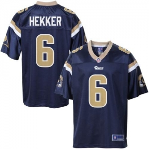 Pro Line Men's St. Louis Rams John Hekker Team Color Jersey