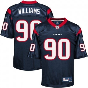 Reebok Mario Williams Houston Texans Premier Tackle Twill Jersey