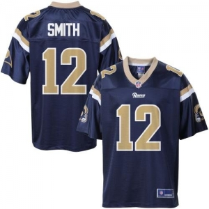 Pro Line Men's St. Louis Rams Steve Smith Team Color Jersey