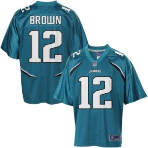 Pro Line Men's Jacksonville Jaguars Mike Brown Team Color Jersey