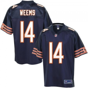 Pro Line Men's Chicago Bears Eric Weems Team Color Jersey