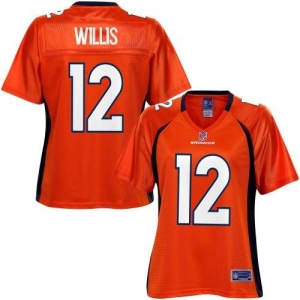 Pro Line Women's Denver Broncos Matthew Willis Team Color Jersey