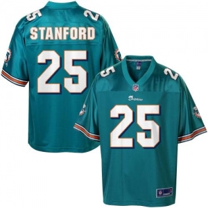 Pro Line Men's Miami Dolphins R.J. Stanford Team Color Jersey