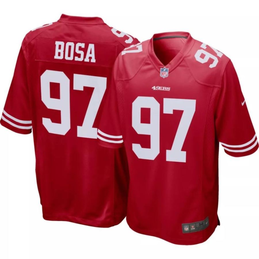 Nike Men's San Francisco 49ers Nick Bosa #97 Red Game Jersey