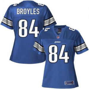 Pro Line Women's Detroit Lions Ryan Broyles Team Color Jersey