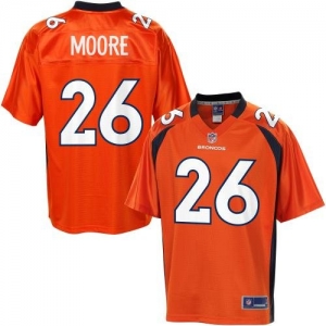 Pro Line Men's Denver Broncos Rahim Moore Team Color Jersey