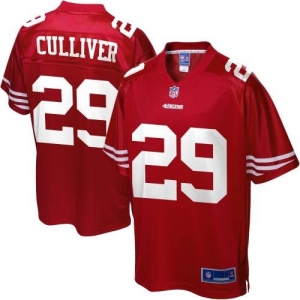 Pro Line Men's San Francisco 49ers Chris Culliver Team Color Jer