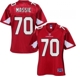 Pro Line Women's Arizona Cardinals Bobby Massie Team Color Jerse