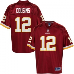 Pro Line Men's Washington Redskins Kirk Cousins Team Color Jerse