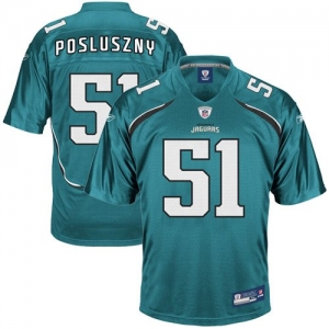 Reebok Paul Posluszny Jacksonville Jaguars Replica Jersey - Teal