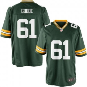 Nike Youth Green Bay Packers Brett Goode Team Color Game Jersey