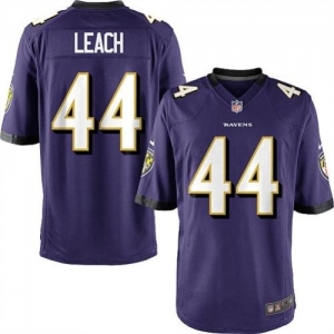 Nike Baltimore Ravens Youth Vonta Leach Game Jersey