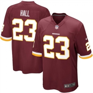 Nike Men's Washington Redskins DeAngelo Hall Team Color Game Jer