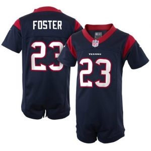 Nike Arian Foster Houston Texans Newborn Game Romper Jersey - Na