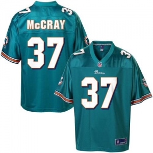 Pro Line Men's Miami Dolphins Kelcie McCray Team Color Jersey