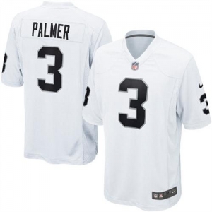 Nike Oakland Raiders Carson Palmer Game White Jersey