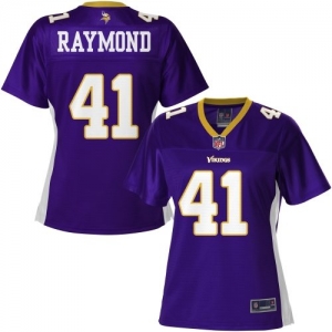 Pro Line Women's Minnesota Vikings Mistral Raymond Team Color Je