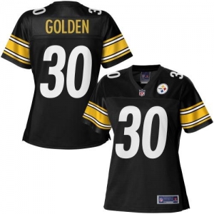 Pro Line Women's Pittsburgh Steelers Robert Golden Team Color Je