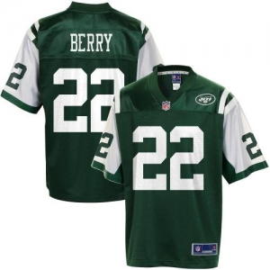 Pro Line Men's New York Jets Aaron Berry Team Color Jersey