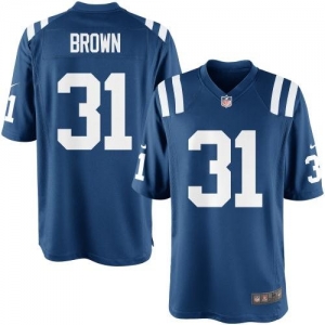 Nike Youth Indianapolis Colts Donald Brown Team Color Game Jerse