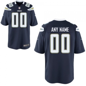 Nike Men's San Diego Chargers Customized Team Color Game Jersey