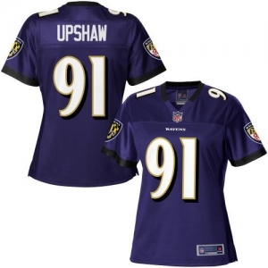 Pro Line Women's Baltimore Ravens Courtney Upshaw Team Color Jer