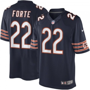 Nike Matt Forte Chicago Bears The Limited Jersey - Navy Blue