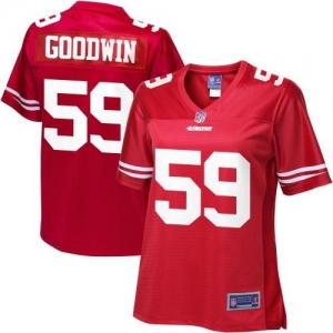 Pro Line Women's San Francisco 49ers Jonathan Goodwin Team Color