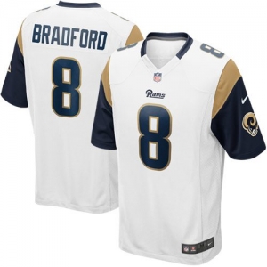 Nike Sam Bradford St. Louis Rams Game Jersey - White