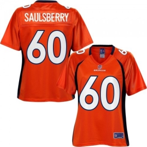 Pro Line Women's Denver Broncos Quentin Saulsberry Team Color Je