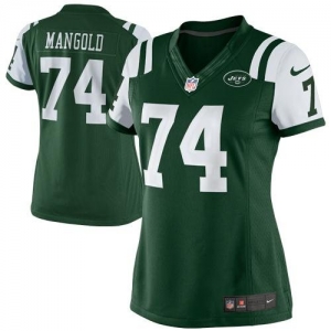 Nike Nick Mangold New York Jets Ladies The Limited Jersey - Gree