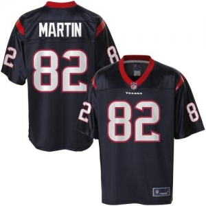 Pro Line Men's Houston Texans Keshawn Martin Team Color Jersey