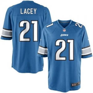 Nike Youth Detroit Lions Jacob Lacey Team Color Game Jersey