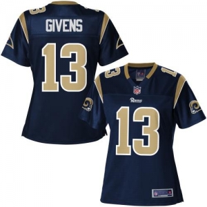 Pro Line Women's St. Louis Rams Chris Givens Team Color Jersey