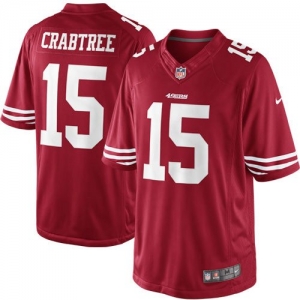 Nike Michael Crabtree San Francisco 49ers Youth The Limited Jers