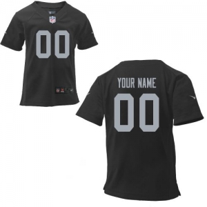 Nike Oakland Raiders Preschool Customized Team Color Game Jersey